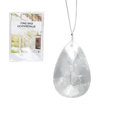 0503516002 Gota de Cristal claro (Cristal de roca facetado), 45mm | Marco Schreier