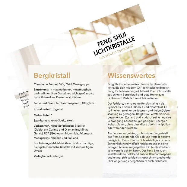 Cristallo di luce (Cristallo di rocca sfaccettato), 20mm | Marco Schreier