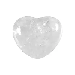 0503520551 Herz bauchig, Bergkristall, 5,5cm | Großhändler Edelsteine, Heilsteine & Schmuck