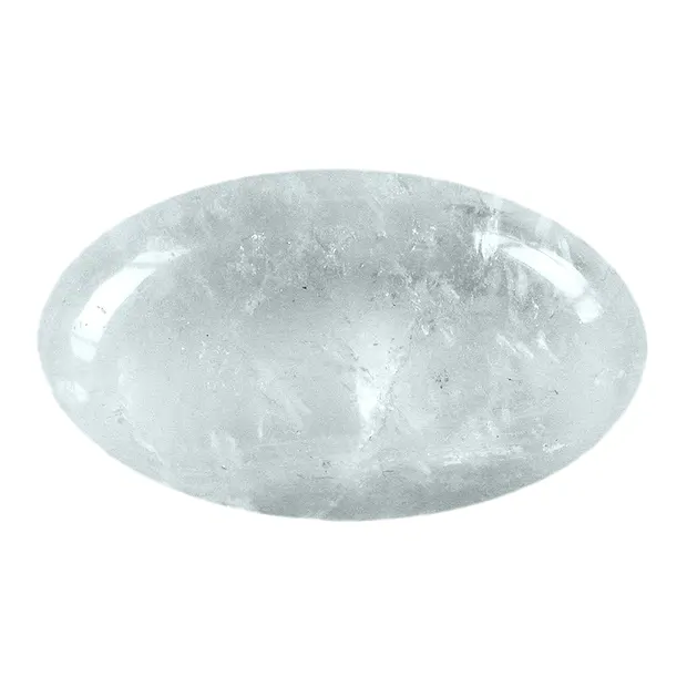 Small Palmstone Rock Crystal | wholesale supplier gems, healing stones & jewelry