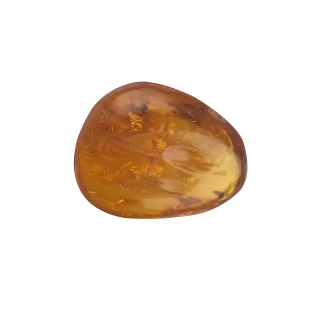 Tumbled Stone Amber, 2,5cm, with incluse | wholesaler gems & healing stones