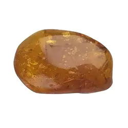 0503609007 Piedra rodada de ámbar, 3,0 cm, con inclusa | Marco Schreier