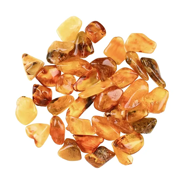 Piedras rodadas Ámbar, 2,0 - 3,0cm (100g/VE) | Marco Schreier