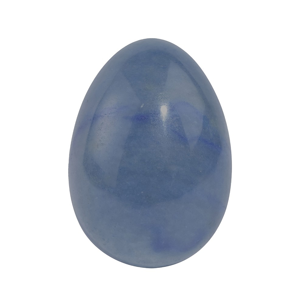 Egg blue quartz, 4,8cm | wholesaler - gems, precious & healing stones, jewelry