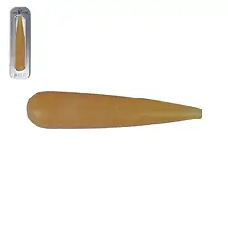 0504212091 Massagegriffel Calcit (orange) dick, in Geschenkdose | Marco Schreier