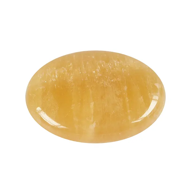 Linsenstein Calcit (orange) | Mineralien-Handel Edelsteine, Heilsteine & Schmuck