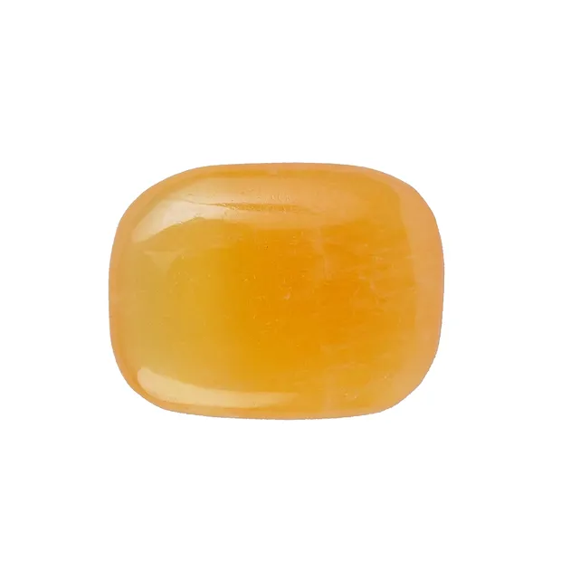 Flat Stone Calcite (Orange Calcite), 3,0 x 2,0cm | Marco Schreier