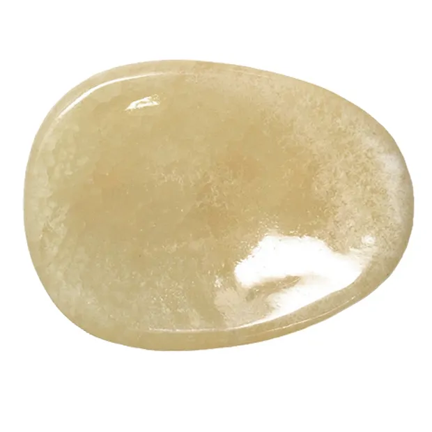 Piedra pulgar Calcita (naranja) | piedras preciosas, piedras curativas y joyería