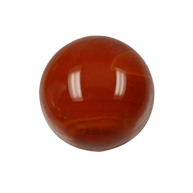Carnelian sphere (heated), 3cm | minerals trade - gems, healing stones & jewelry
