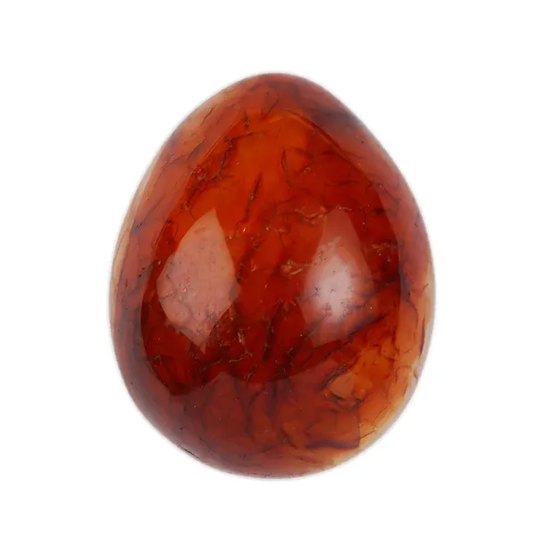 Ei Carneol (gebr.), 4,8cm | Schreier Großhandel Edelsteine, Heilsteine & Schmuck