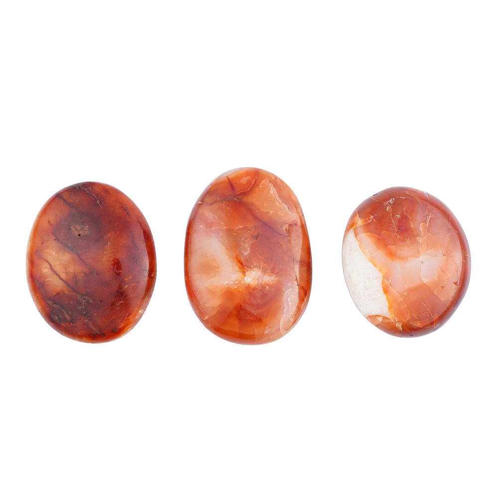 Pietre burattate di corniola (Madagascar), 7,0 – 10,0 cm (Jumbo) | Marco Schreier