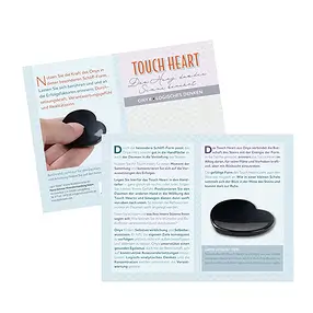 Touch Heart Onyx avec encart dans une pochette | Marco Schreier