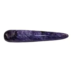 0504812081 Massagegriffel Charoit extra, dick | Großhandel Edelsteine, Heilsteine & Schmuck