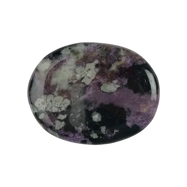 Large Palmstone Charoite, 6.0 x 4.5cm | wholesale gems, healing stones & jewelry