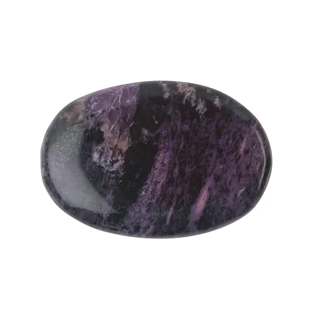 Large Palmstone Charoite B, 6.0 x 4.5cm | wholesaler gems & healing stones