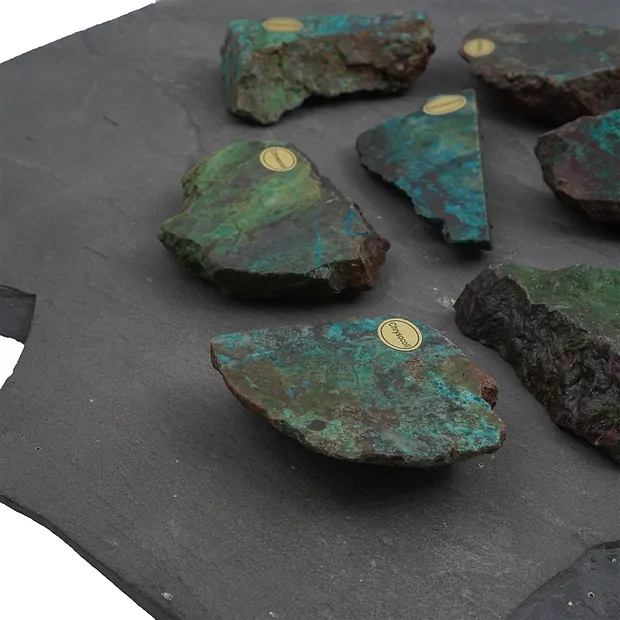 Cuprite crisocolla Taglio, 6 - 9 cm (12 pz./ UC) | Marco Schreier