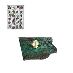 0505108011 Recorte cuprita crisocola, 03 - 06cm (24 pzas./paquete) | Marco Schreier