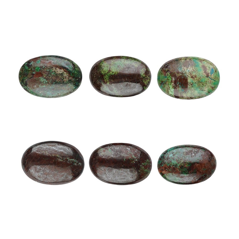 Lente de piedra crisocola cuprita (estabilizado) | Marco Schreier