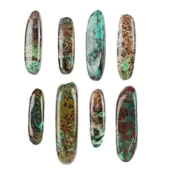 0505127500 Pencil stones chrysocolla cuprite (100g/ PU) | wholesaler gems & healing stones