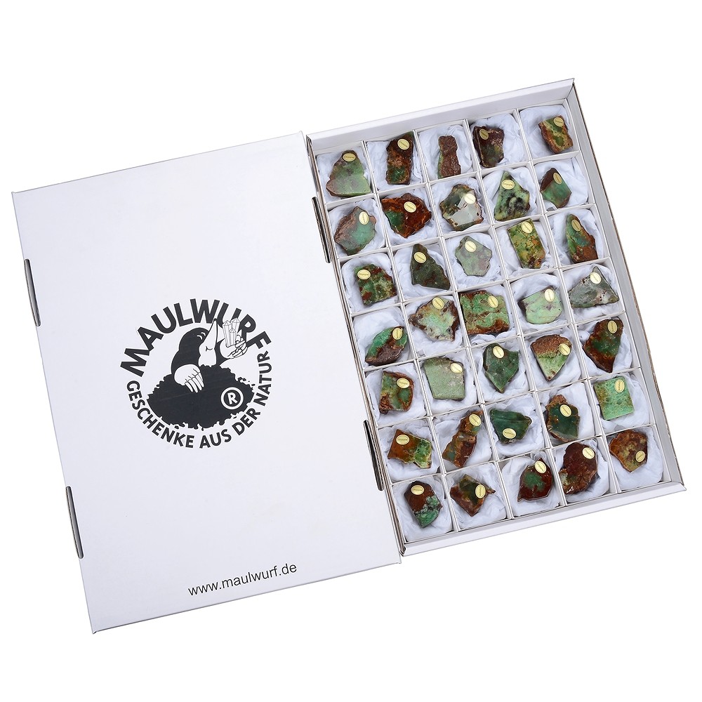 Recorte Crisoprasa, 03 - 05cm (35 unid./VE) | Marco Schreier