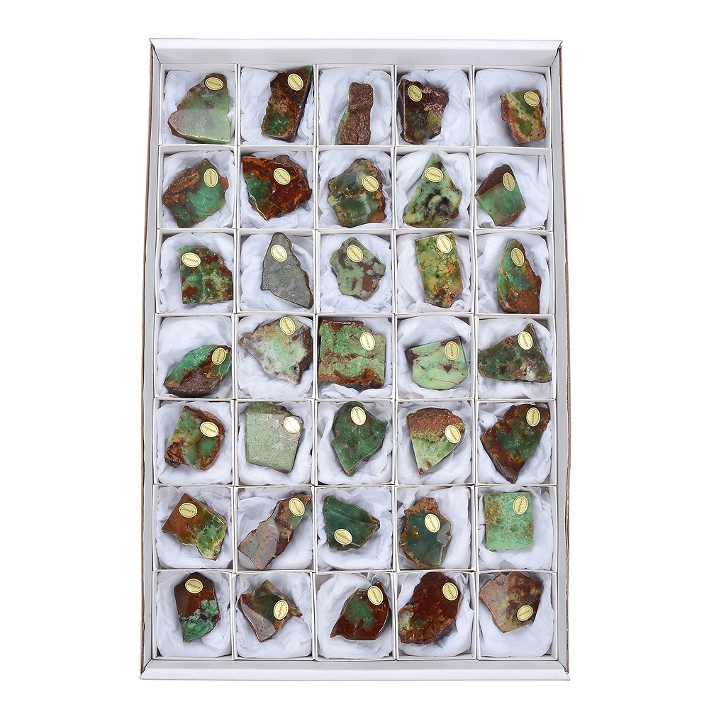 Recorte Crisoprasa, 03 - 05cm (35 unid./VE) | Marco Schreier