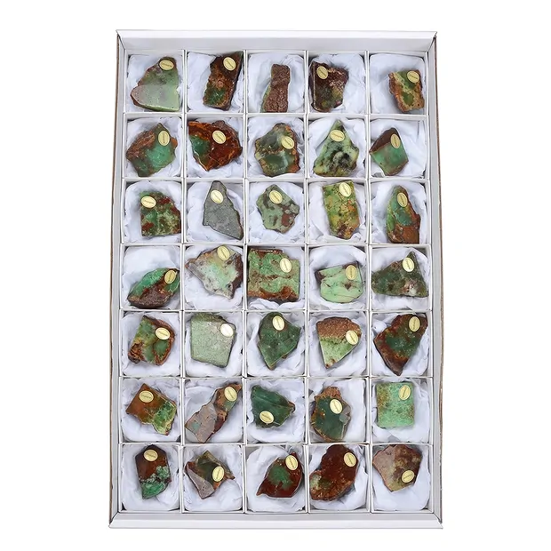 Recorte Crisoprasa, 03 - 05cm (35 unid./VE) | Marco Schreier