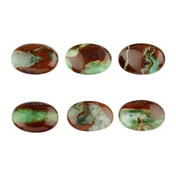 Small Palmstone Chrysoprase | Schreier wholesale; gems, healing stones & jewelry