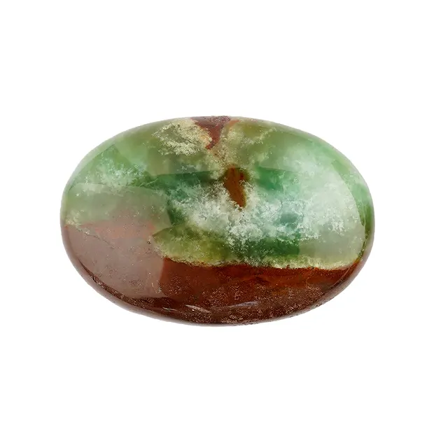 Linsenstein Chrysopras | Schreier Großhändler Edelsteine, Heilsteine & Schmuck