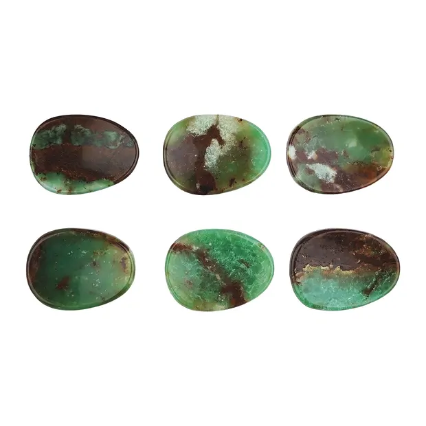 Pierre pouce Chrysoprase | Pierres précieuses, pierres thérapeutiques & bijoux