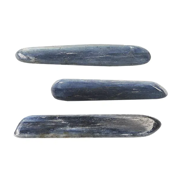 Pierres roulées Disthène (bleue), 3,0 - 6,0cm (100g/UC) | Marco Schreier