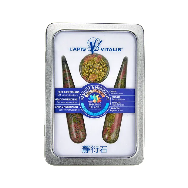 Meridian-Set Unakit (Regeneration) | Großhandel Edelsteine, Heilsteine & Schmuck