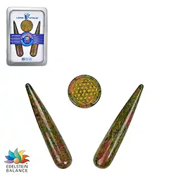 0506912090 Set Meridian Unakite (rigenerazione) | grossista gemme e pietre curative