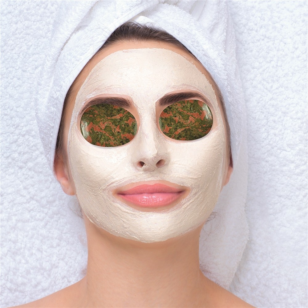 Set de pierres de soin pour les yeux Unakite (régénération) | Marco Schreier