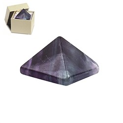 0507203300 Pyramide Fluorite dans boîte cadeau, 03cm | Marco Schreier