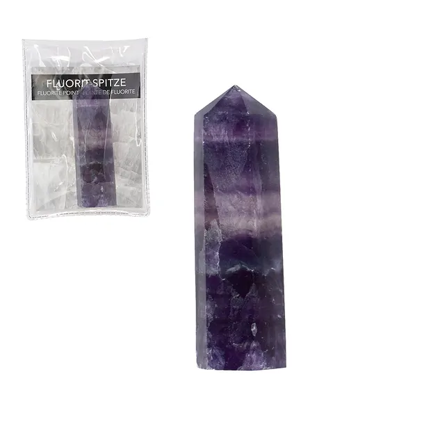 Pointe Fluorite, 6,0cm, avec encart en pochette | Marco Schreier