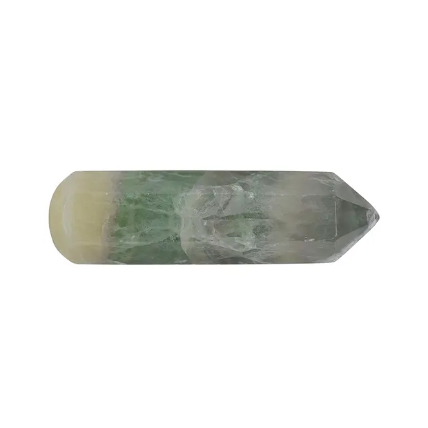 Bacchetta da massaggio, fluorite, 07 cm | grossista gemme e pietre curative