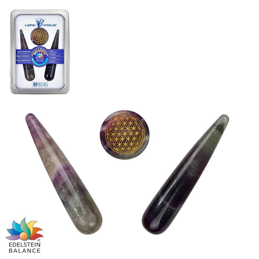 Set di meridiani in fluorite (fonte di giovinezza) | Marco Schreier