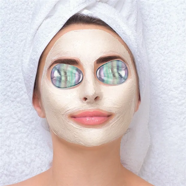 Set de pierres de soin pour les yeux Fluorite (fontaine de jouvence) | Marco Schreier