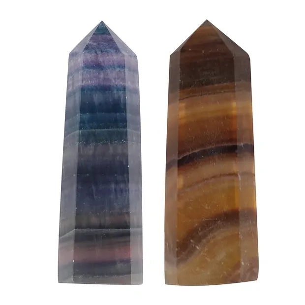 Obelisk Fluorit (sechseitig), 8,0 - 9,0cm | GH Edelsteine, Heilsteine & Schmuck