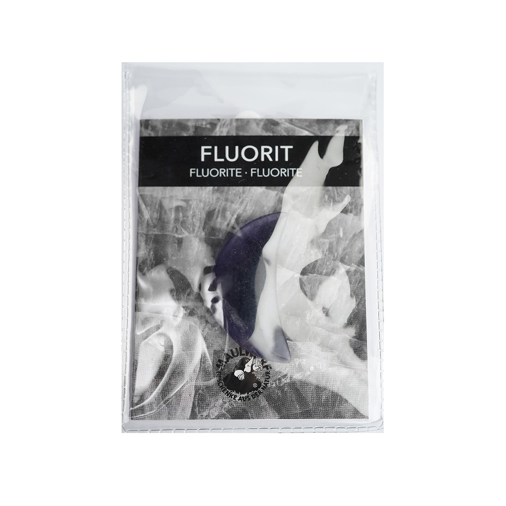 Mond, Fluorit, 5,0cm, mit Beileger in Pouch | Edelsteine, Heilsteine & Schmuck