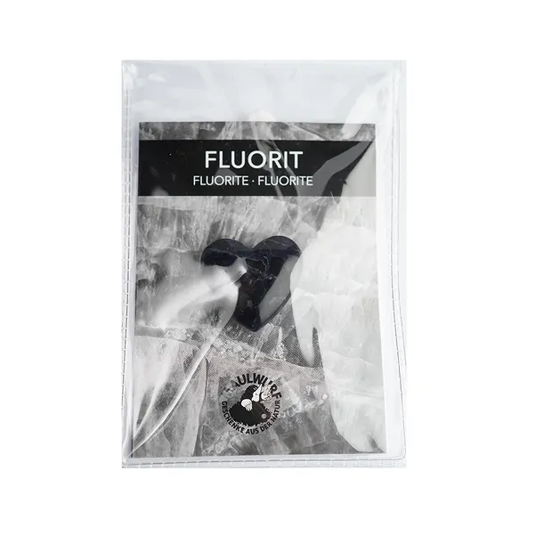 Herz, Fluorit, 3,0cm, mit Beileger in Pouch | Edelsteine, Heilsteine & Schmuck