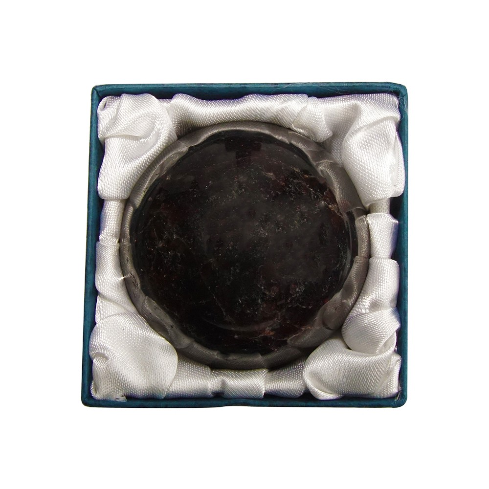 Boule de massage Grenat (Almandin) dans une boîte cadeau, 05,0cm | Marco Schreier