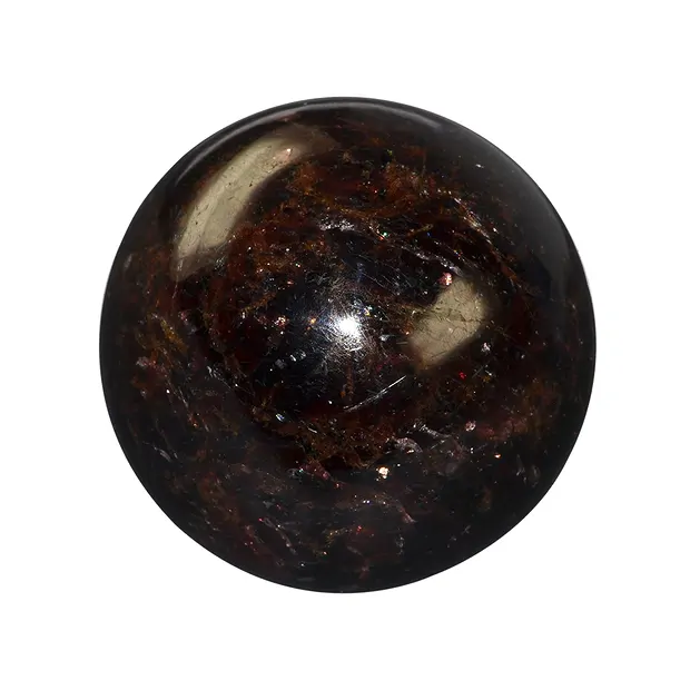 Massage ball garnet (Almandine) in gift box, 05.0cm | Marco Schreier