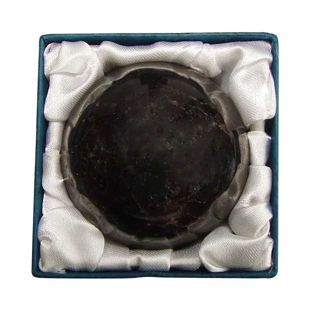 Sfera da massaggio in granato (Almandino) in confezione regalo, 05,5 cm | Marco Schreier