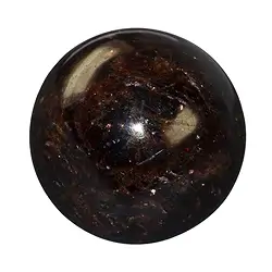 0508201055 Massage ball garnet (Almandine) in gift box, 05.5 cm | Marco Schreier