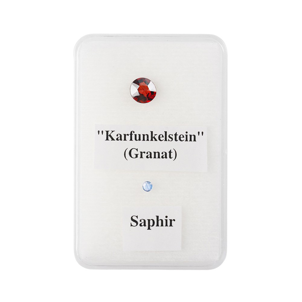 Lot de carbuncles, Saphir, grenat, 3 à 6 mm, facettés

 | Marco Schreier