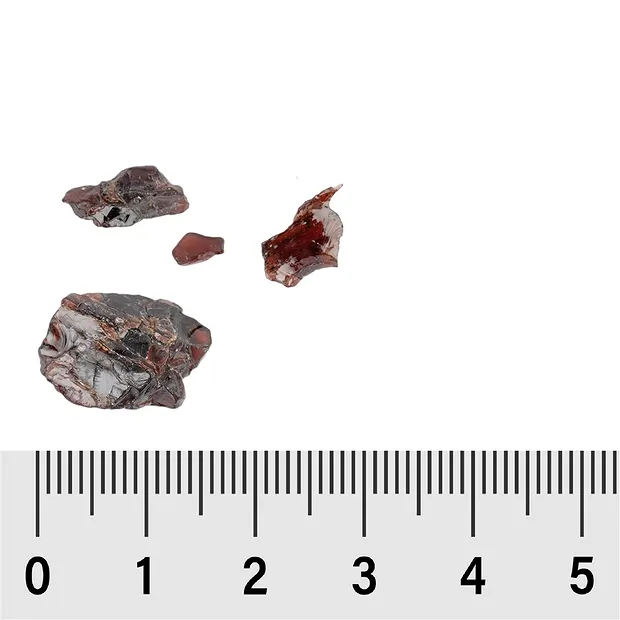 Rohsteine Granat, teilpoliert (100g/VE) | GH Edelsteine, Heilsteine & Schmuck