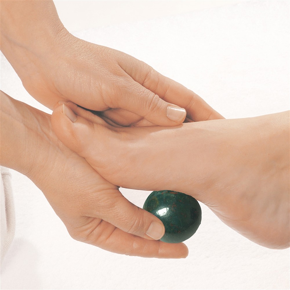 Palla da massaggio Eliotropio, 4,0 cm, in confezione regalo | Marco Schreier