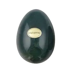 0508702013 Egg Heliotrope (Bloodstone), 5,0cm | wholesaler gems, healing stones & jewelry
