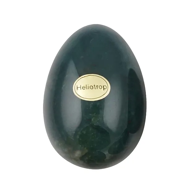 Heliotropo huevo, 5,0 cm | piedras preciosas, piedras curativas y joyería